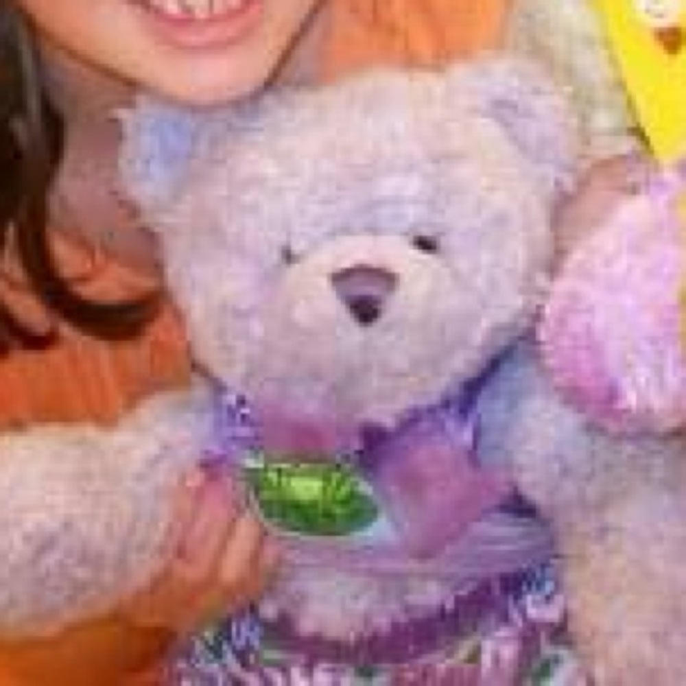 Purple Plush Teddy Bear